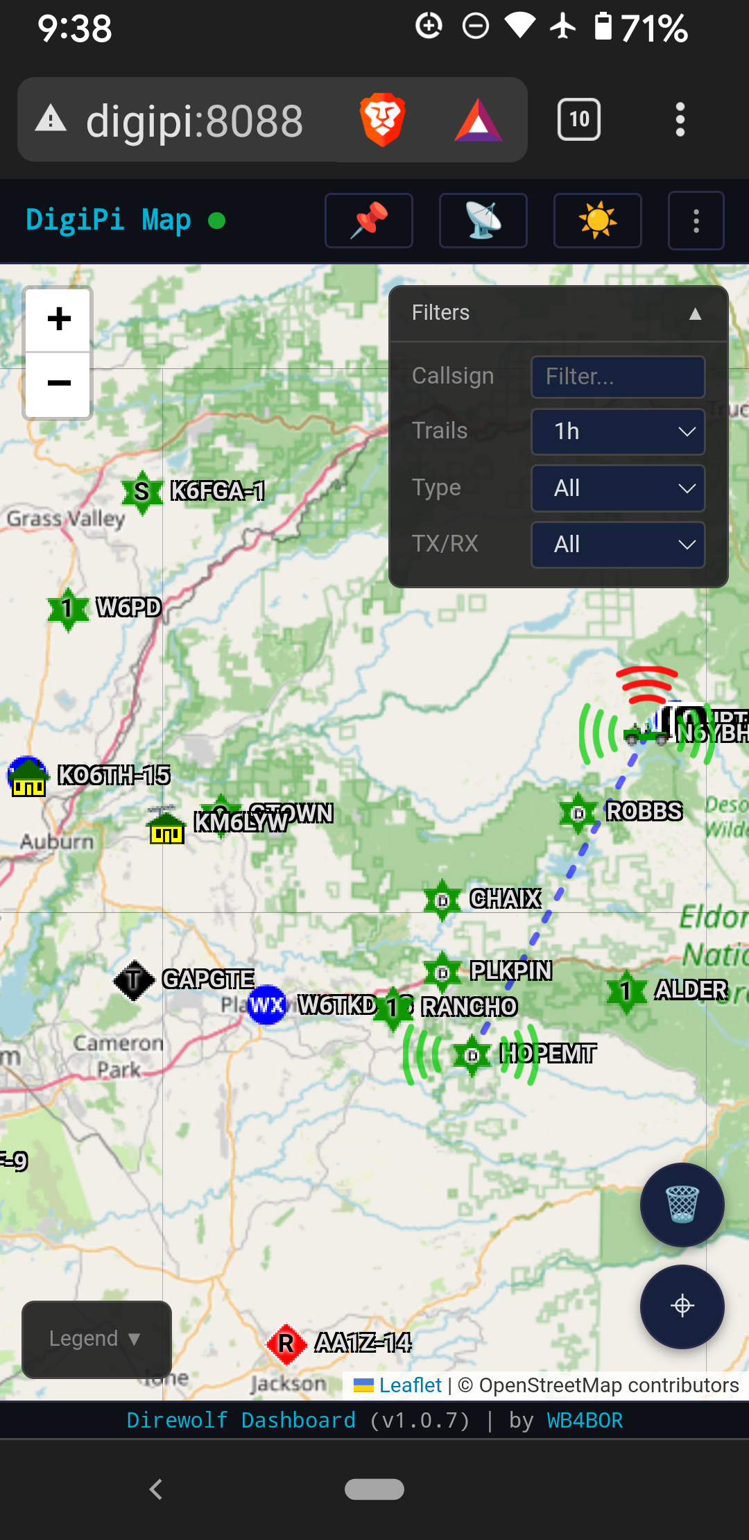DigiPi APRS Animated Tactical Map> 
<br/>
<br/>
<img src=webchat.png width=